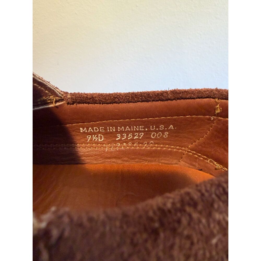 Rancourt & Co. x Freeman FSC Ranger Moc Roughout Brown Suede 9.5D Vibram